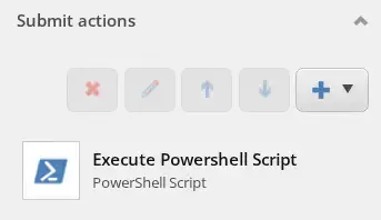 PowerShell-scripts triggeren vanuit een Sitecore Forms Submit Action
